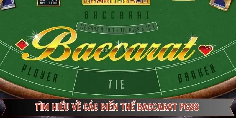 Thông tin tổng quát về biến thể Baccarat 